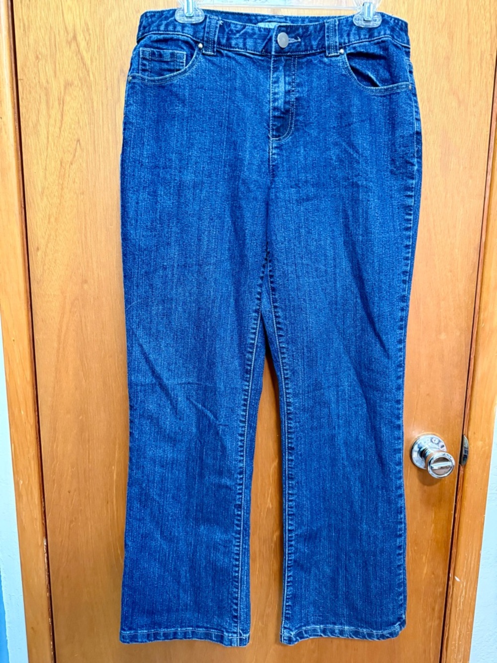 Christopher & Banks Classic Dark Blue Women's Jeans - Size 10 - Picture 3 of 13